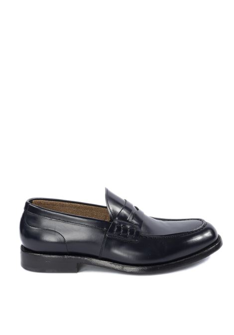 Blue 4091 polished loafer GREEN GEORGE | 4091POLISHED-101